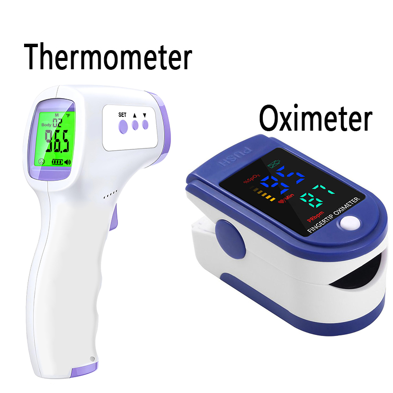Nouveau thermomètre frontal in - Pulse Oximeter avis et prix